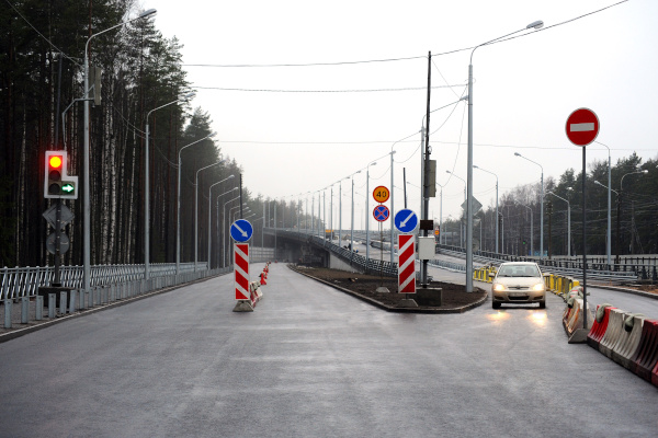 6 декабря открывается движение на путепроводе в Репино