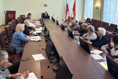 С ветеранами обсудили подготовку к Дню Победы