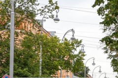 В Кронштадте продолжается модернизация освещения