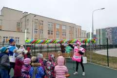 Открытие инклюзивной детской площадки в Невском районе по результатам инициативы победителя проекта «Твой бюджет — 2018»
