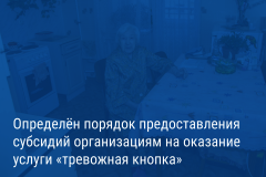 Александр Беглов: Городские субсидии помогут удовлетворить потребности петербуржцев, нуждающихся в услуге «тревожная кнопка»