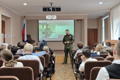 Урок Мужества в школе № 6 Выборгского района