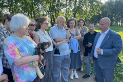 Вход в Муринский парк со стороны Северного проспекта ждёт благоустройство