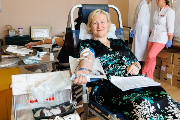 Спустя два "пандемийных " года в Николаевской больнице возобновлены Дни донора