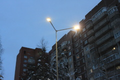 Новый год в свете фонарей: в жилом квартале рядом с метро Беговая построили наружное освещение