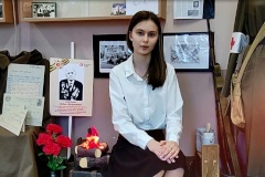 Ученица 623 лицея стала финалистом федерального этапа Всероссийского конкурса исследовательских проектов "Без срока давности"