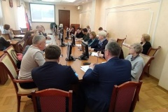 На заседании районного штаба по благоустройству обсудили ход акции «Добрый субботник»