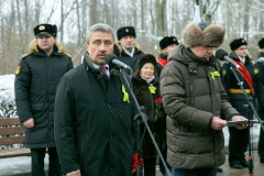 В День полного освобождения Ленинграда от фашистской блокады, прошёл торжественно-траурный митинг.
