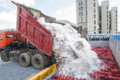 Тарифы на утилизацию снега на ССП снижены