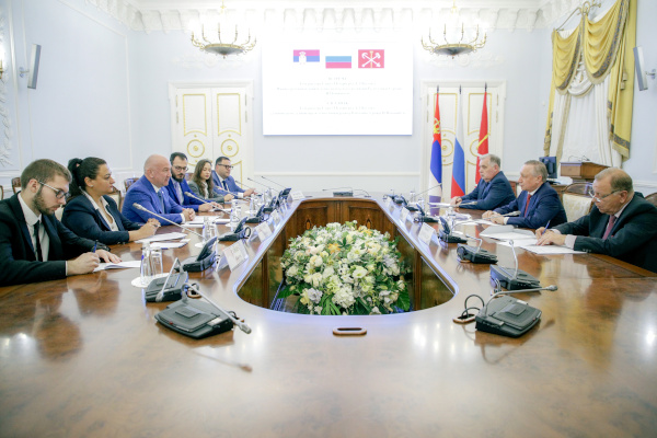 Встреча с министром инноваций и технологического развития Республики Сербии Ненадом Поповичем