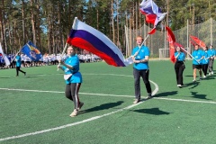 Юные спортсмены поучаствовали в спортивном празднике
