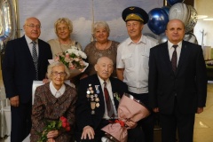 Вчера исполнилось 100 лет ветерану, участнику Курской битвы и битвы за Кавказ, жителю Выборгского района Зиновию Леонидовичу Меркину