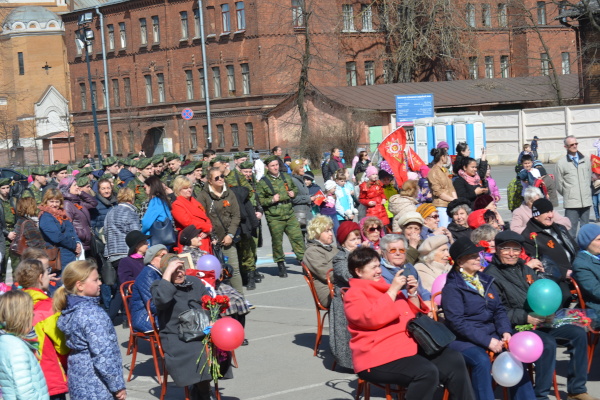 Концерт на площади у Варшавского экспресса, посвященный Победе советского народа в Великой Отечественной войне 1941 – 1945 годов,  07.05.2017