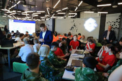 В молодёжном клубе «Спасатель» прошли военно-спортивные соревнования «Кубок мужества»