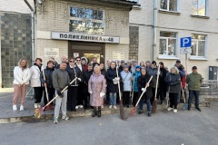 Добрый субботник в Московском районе