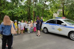 Во Фрунзенском районе продолжаются мероприятия, направленные на снижение детского дорожно-транспортного травматизма