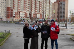 Акция «Безопасность пешехода» в рамках деятельности Добро.Центра