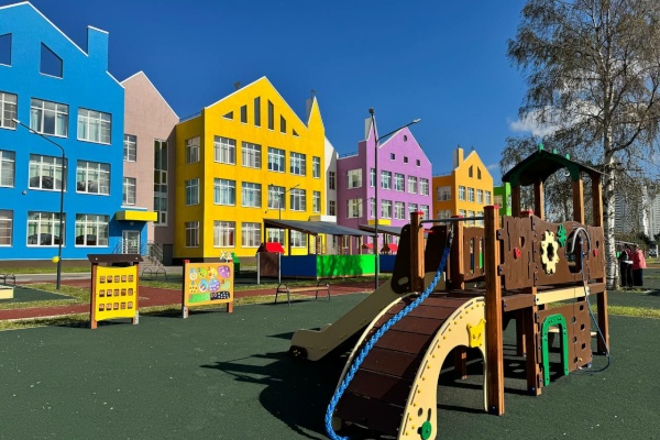 Открытие нового детского сада № 53 в поселке Шушары