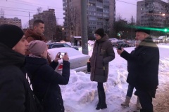 Врио главы района Сергей Петриченко проверил качество уборки в МО Гражданка