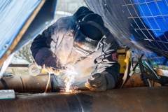 На Пражской улице во Фрунзенском районе началась реконструкция тепловой сети, которая повысит надёжность теплоснабжения для 8 тысяч жителей