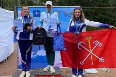 В Санкт‑Петербурге на территории парка «Сосновка» прошел II этап Кубка России по спортивному туризму в дисциплине «Северная ходьба».