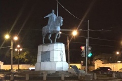 Памятник Александру Невскому получил новую архитектурно-художественную подсветку