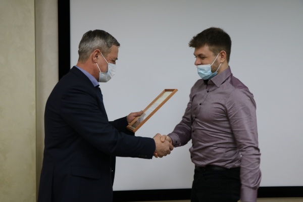 Награждение дружинников