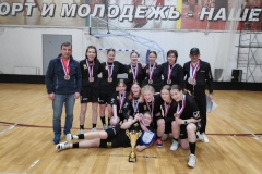 Петербургская женская команда по флорболу – бронзовый призёр первенства России