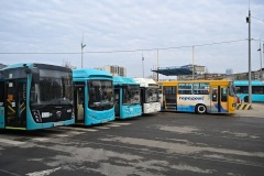 Автобусный парк №7 отметил юбилей вводом в эксплуатацию новой ремонтной зоны для обслуживания газомоторной техники