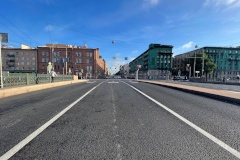 Варшавский мост получил новую дорожную одежду