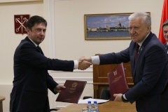 Валерий Москаленко и Владимир Шамахов подписали соглашение о сотрудничестве