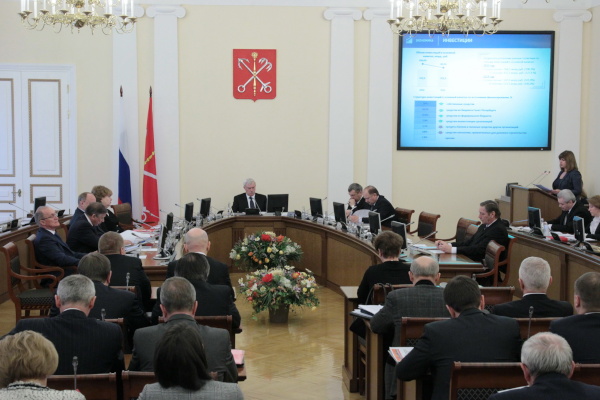 Заседание Правительства Санкт‑Петербурга от 29.03.2016