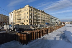 Завершён капитальный ремонт участка набережной реки Фонтанки у домов 53-55
