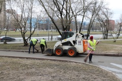 В Кировском районе полным ходом идёт месячник по благоустройству
