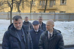 В Калининском районе вручили ключи от квартир в обновлённом корпусе Кондратьевского жилмассива участникам программы «Доступное жильё»