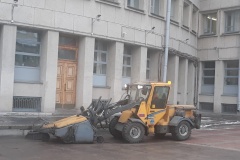 Уборка района идет в штатном режиме