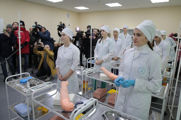 Посещение СПбГБПОУ «Медицинский колледж № 2» в ходе объезда Красносельского района