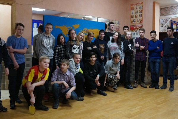 В подростково-молодежном клубе «Факел» состоялась акция «Карта мира»