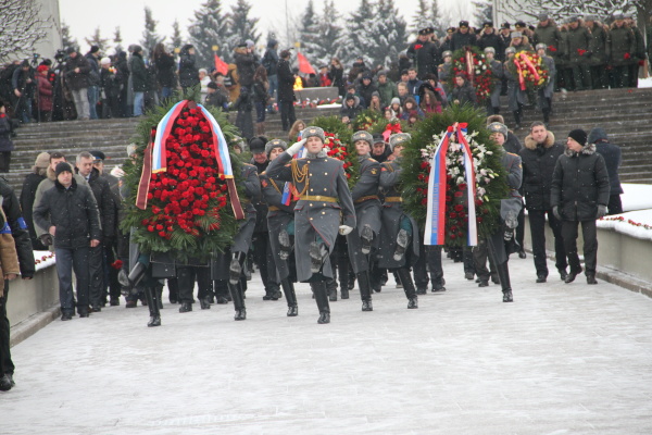 71 годовщина полного освобождения Ленинграда от фашистской блокады
