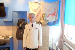 В День Военно-Морского флота России киноцентр «Чайка» поздравил жителей района онлайн-выставкой живописи ветерана боевых действий Павла Бабушкина