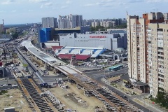 На строительстве Московско-Дунайской развязки завершен один из самых сложных этапов