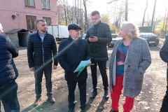 Последней точкой на карте района, в рамках смотра подготовки техники, стала ГУПРЭП "Прогресс"