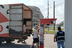 В Петербурге демонтировали десять нелегальных силомеров