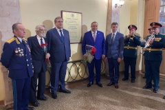 В Павловской гимназии состоялось торжественное открытие информационных досок с именами героев
