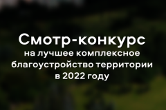 Калининский район представил на конкурс лучшие объекты благоустройства по одному в каждой номинации, консолидированный бюджет на благоустройство составил 220 млн. 628 тыс. рубле