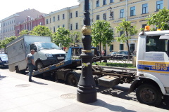 С проспекта Чернышевского за незаконную торговлю эвакуирована автолавка