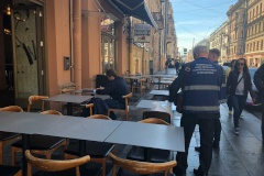 Проведены мероприятия по освобождению земельных участков, занятых без правовых оснований под размещение летних кафе