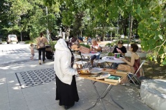 В Библиотеке друзей открыли летнюю книжную веранду