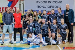 Женская сборная Санкт‑Петербурга – бронзовый призёр Кубка России по флорболу