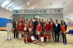 Более ста участников собрал первый в Санкт‑Петербурге фестиваль по пляжному самбо